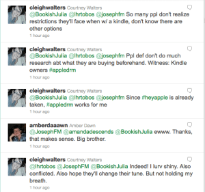 Screen shot #2 2nd oldest set of tweets