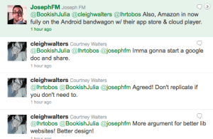 Screen shot #4 Newer tweets