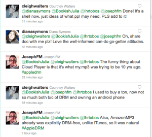 Screen shot #5 Newer tweets